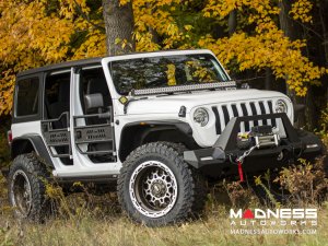 Jeep Wrangler JL Trailchaser Bumper - Front - Option 9 - Aluminum